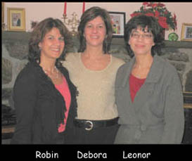 Robin, Debora, Leonor